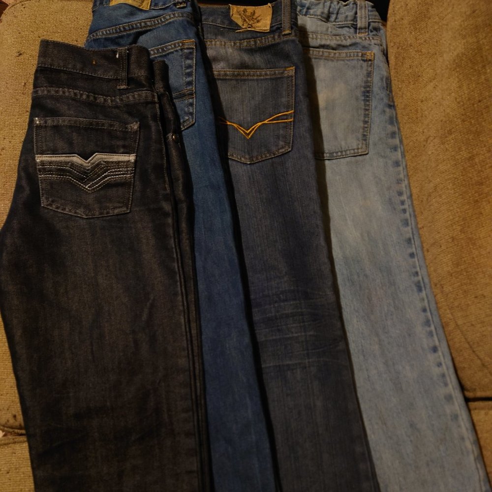 4 Pair designer Jeans